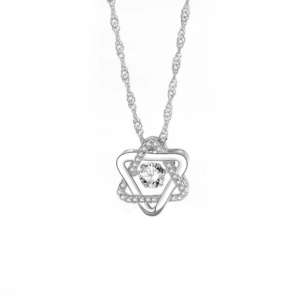 Certified 1/2ct. t.w. Diamond Dancing Necklace - Picture 6 of 16